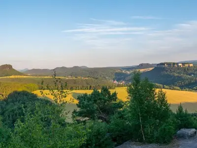 Naturlandschaft in der Nähe des Ferienhauses