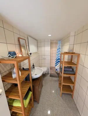 Ein Bett oder Betten in einem Zimmer der Unterkunft Auszeit im Bauwagen