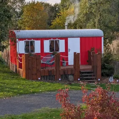 Auszeit im Bauwagen