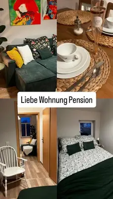Grundriss der Unterkunft Liebe Wohnung Pension