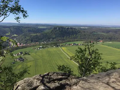 Naturlandschaft in der Nähe der Ferienwohnung
