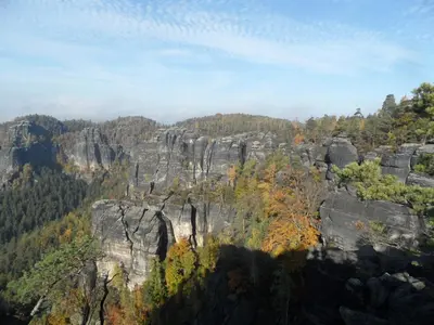 Naturlandschaft in der Nähe der Ferienwohnung