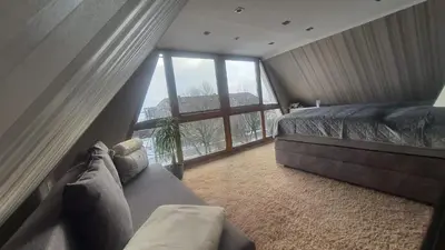 Ein Sitzbereich in der Unterkunft Lieblingsplatz Appartement
