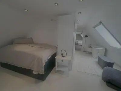 Ein Bett oder Betten in einem Zimmer der Unterkunft Lieblingsplatz Appartement