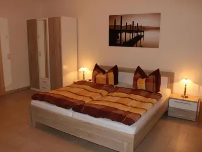 Ein Bett oder Betten in einem Zimmer der Unterkunft Apartment Apartment Horn by Interhome