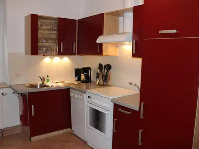 Küche/Küchenzeile in der Unterkunft Apartment Apartment Horn by Interhome