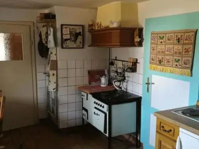 Küche/Küchenzeile in der Unterkunft Apartment LandurlaubErzgebirge by Interhome