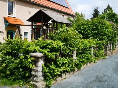 Ein Garten an der Unterkunft Apartment LandurlaubErzgebirge by Interhome