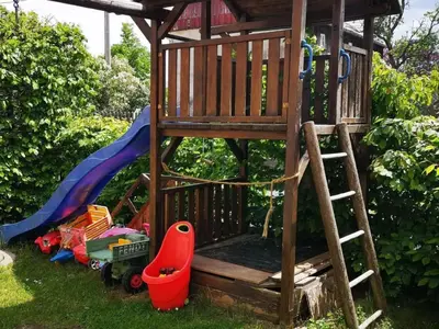 Ein Kinderspielbereich in der Unterkunft Apartment LandurlaubErzgebirge by Interhome