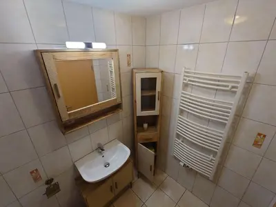 Ein Badezimmer in der Unterkunft Apartment FeWo Erzgebirge by Interhome
