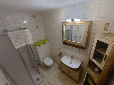 Ein Badezimmer in der Unterkunft Apartment FeWo Erzgebirge by Interhome