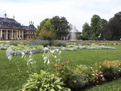 Ein Garten an der Unterkunft Apartment Gemütliche Wohnung in Niederpoyritz mit Garten by Interhome