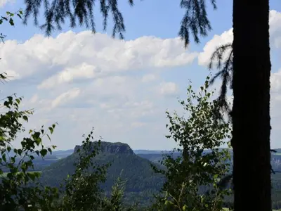 Naturlandschaft in der Nähe des Ferienhauses