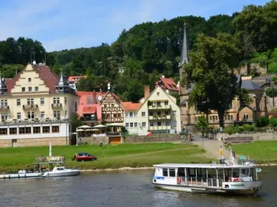 Naturlandschaft in der Nähe des Ferienhauses