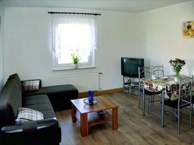 TV/Unterhaltungsangebot in der Unterkunft Apartment Schöne Ferienwohnung mit Garten und Grill by Interhome