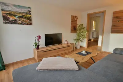 TV/Unterhaltungsangebot in der Unterkunft Ferienwohnung Wanderlust