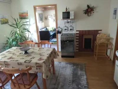 Küche/Küchenzeile in der Unterkunft Apartment mit eigenem Parkplatz by Interhome