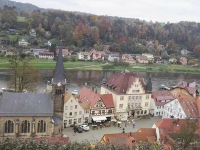 Naturlandschaft in der Nähe der Ferienwohnung