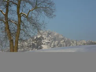 XXL Ferienhaus in Struppen im Winter