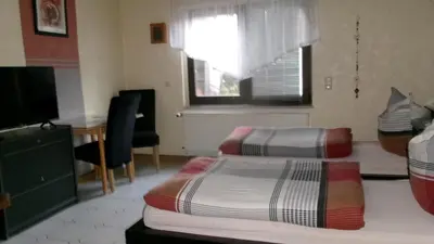 TV/Unterhaltungsangebot in der Unterkunft Ferienwohnung bei Familie Keil