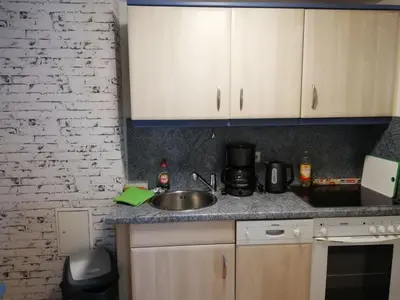 Küche/Küchenzeile in der Unterkunft Apartment Kleine Ferienwohnung in Freital bei Dresden by Interhome