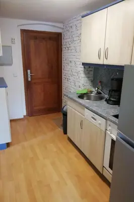 Küche/Küchenzeile in der Unterkunft Apartment Kleine Ferienwohnung in Freital bei Dresden by Interhome