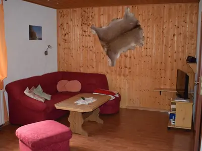 Ein Sitzbereich in der Unterkunft Apartment FW Waldmühle by Interhome