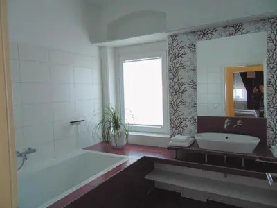 Ein Badezimmer in der Unterkunft Apartment Blaues Haus by Interhome