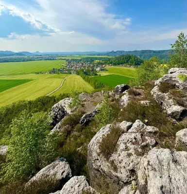 Naturlandschaft in der Nähe der Ferienwohnung