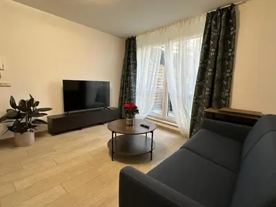 TV/Unterhaltungsangebot in der Unterkunft Ferienwohnung Villa Fuchs