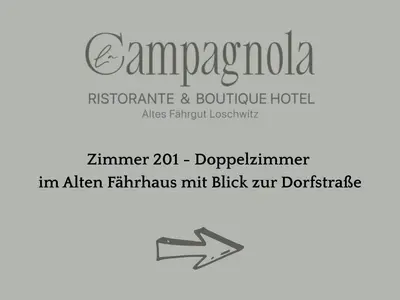Ein Zertifikat, Auszeichnung, Logo oder anderes Dokument, das in der Unterkunft La Campagnola - Ristorante & Boutique Hotel Dresden mit Blick auf die Elbe ruhig gelegen ausgestellt ist