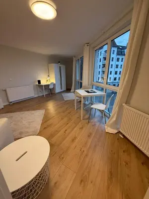 Grundriss der Unterkunft Gemütliche 1-Raum-Wohnung in Dresden-Friedrichstadt