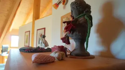 Grundriss der Unterkunft Ökopension Villa Weissig