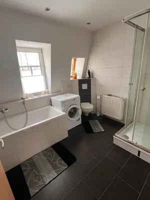 Ein Badezimmer in der Unterkunft Ferienwohnung Unger