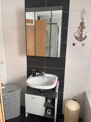 Ein Badezimmer in der Unterkunft Ferienwohnung Unger