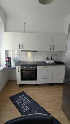 Küche/Küchenzeile in der Unterkunft Schickes Apartment mit Stil - 58qm groß