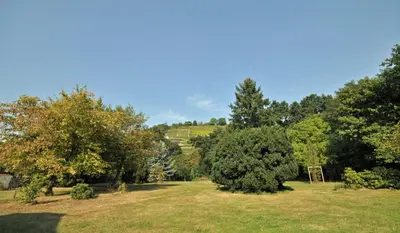 Naturlandschaft in der Nähe des Ferienhauses