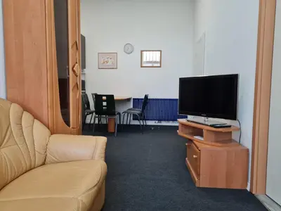 TV/Unterhaltungsangebot in der Unterkunft Ausblick Freital 4