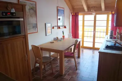Küche/Küchenzeile in der Unterkunft Villa Weißig