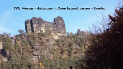 Naturlandschaft in der Nähe der Ferienwohnung