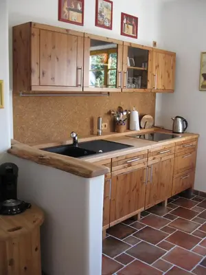 Küche/Küchenzeile in der Unterkunft Villa Weißig