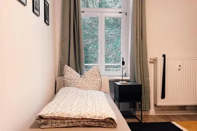 Ein Bett oder Betten in einem Zimmer der Unterkunft Hübschmann, App 128