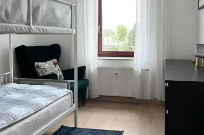 Ein Bett oder Betten in einem Zimmer der Unterkunft Jäckel, App 123
