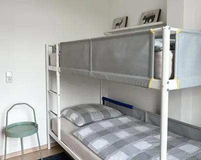Ein Bett oder Betten in einem Zimmer der Unterkunft Jäckel, App 123