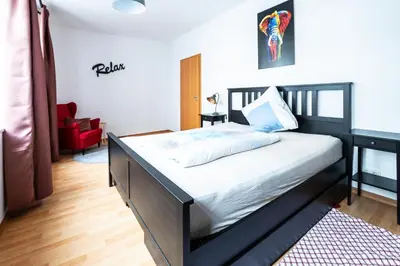 Ein Bett oder Betten in einem Zimmer der Unterkunft Zille, App 113