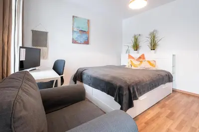 Ein Bett oder Betten in einem Zimmer der Unterkunft Blücher, App 123
