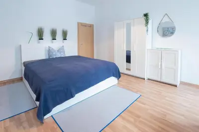Ein Bett oder Betten in einem Zimmer der Unterkunft Blücher, App 123