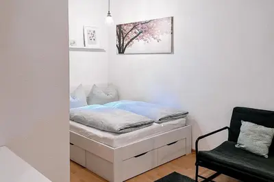 Ein Bett oder Betten in einem Zimmer der Unterkunft Kanzler, App 110