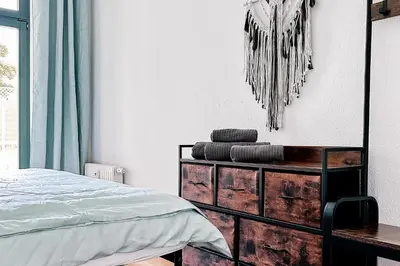 Ein Bett oder Betten in einem Zimmer der Unterkunft Bernhard, App 124a