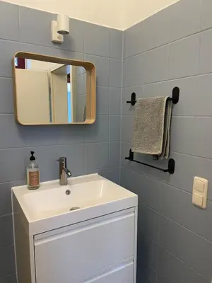 Ein Badezimmer in der Unterkunft Wunderschönes Ferienappartment in Toplage